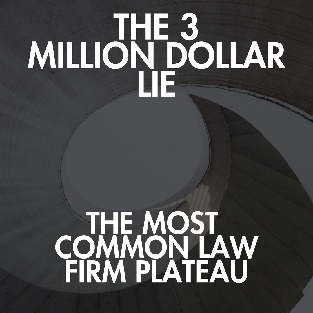 The Million Dollar Lie: How Law Firms Stall Between 1-3M